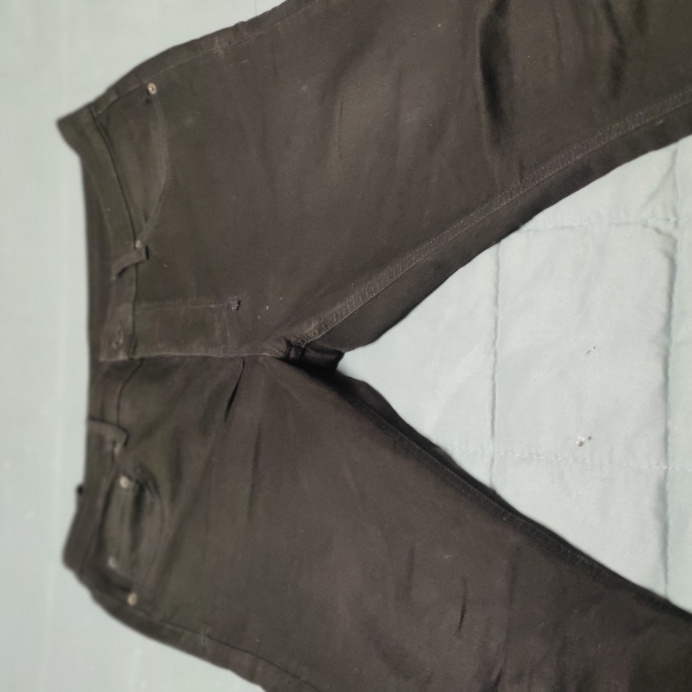 Ksubi cross stichted slim jeans. Black size 34x34